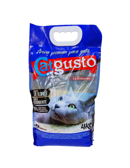 ARENA GATOS CAT GUSTO  BOLSA X 4 KILO