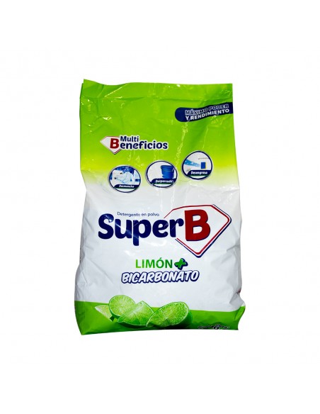 DETERGENTE POLVO SUPER B CITRICO X 1000gr