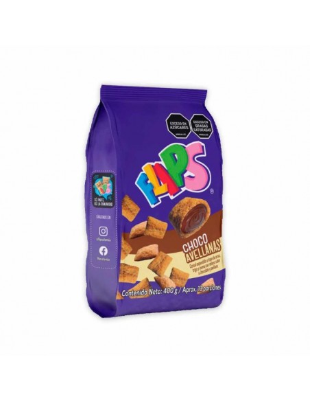 CEREAL FLIPS CHOCOAVELLANA X400GR