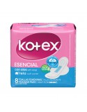 TOALLA KOTEX CON ALAS ESENCIAL PAQUETE8UND