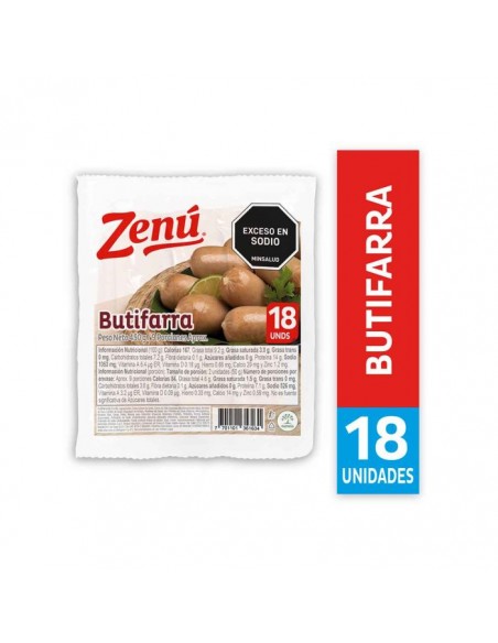 BUTIFARRA ZENU PAQUETE450GR