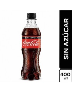 GASEOSA COCA COLA SIN AZUCAR BOTELLA 400 MILILITRO