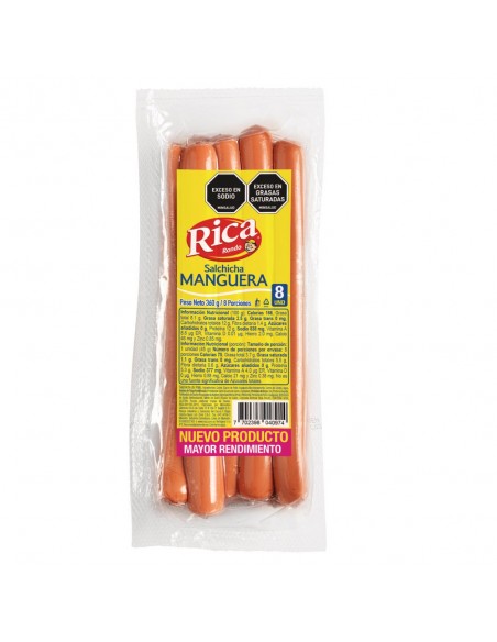 SALCHICHA MANGUERA RICAx360GR