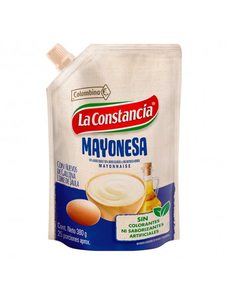MAYONESA LA CONSTANCIA DOYPACK 380 GRAMOS