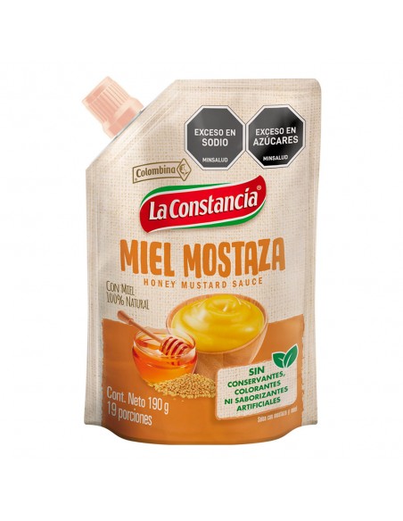 MIEL MOSTAZA CONSTANCIA DOYPACK 190G