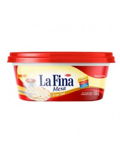 MARGARINA LA FINA MESA CON SAL PT125 GRAMOS