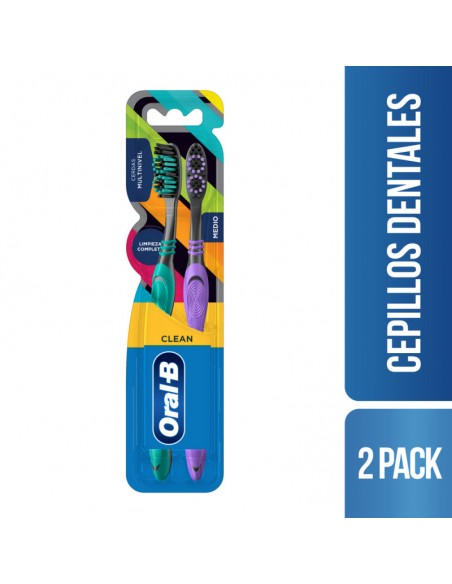 CEPILLO ORAL B COLOR COLLECTx2 UNIDAD
