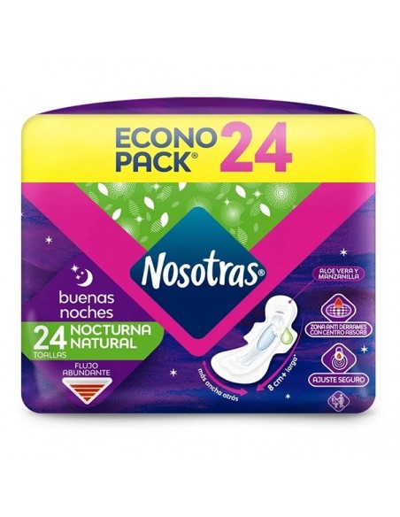 TOALLA NOSOTRAS BNOCHES PQx24UND