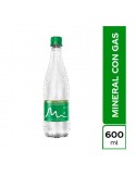 AGUA MANANTIAL CON GAS BOTELLA 600 MILILITRO