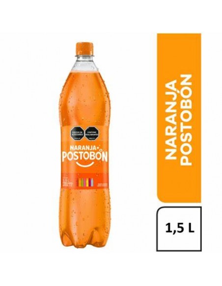 GASEOSA NARANJA POSTOBON  BT1,5 LITRO