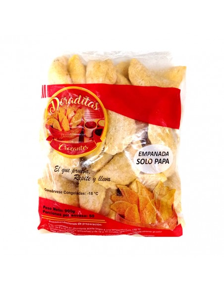 EMPANADA DORADITAS PAPA PAQUETEx900GR