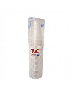 VASO DESECHABLE TUC TRASLUC 10ozx50 UNIDAD