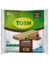 GALLETA TOSH WAFER CACAO 6u x 162gr