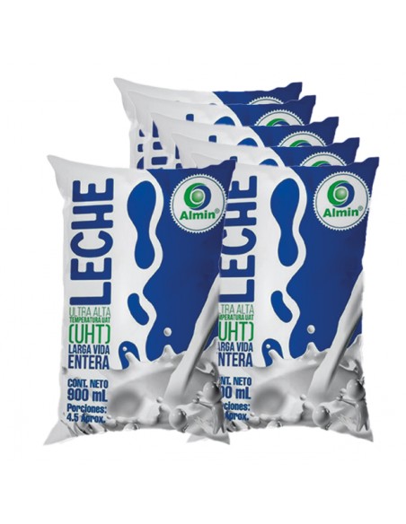 LECHE ALMIN LV ENTERA 6u x 900ml