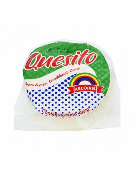 QUESITO ARCO IRIS  BOLSA 400 GRAMOS