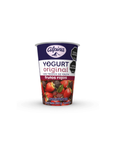 YOGURT ALPINA FRUTOS ROJOS VS200GR