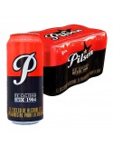 CERVEZA PILSEN SIXPACK LT473 MILILITROS