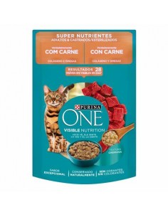 ONE GATOS PURINA ADULTOS CARNE DOYPACK85GR