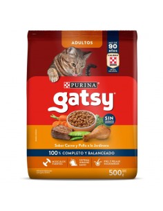 GATSY CARNE POLLO JARDINERA BL 500GR