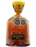 PAN BRIOCHE PERRO PERMAN  BOLSA 270 GRAMOSX6 UNIDAD