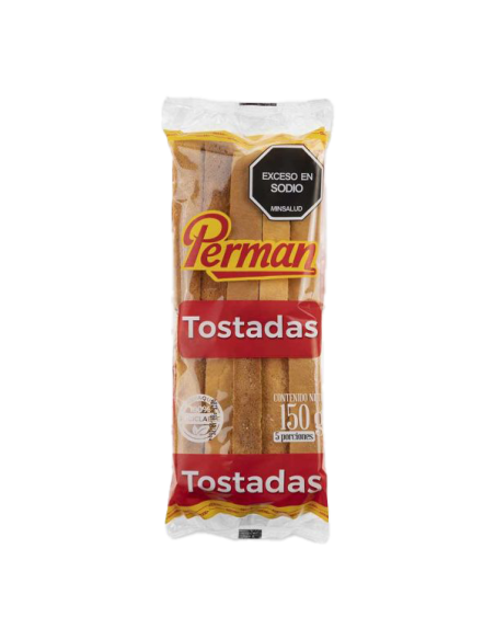 TOSTADA PERMAN CLASICA PAQUETE150GR