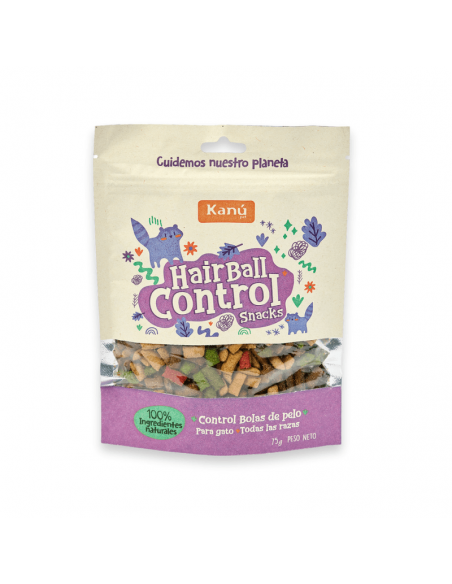 GALLETA KANU HAIRBAL CONTROL GATO X75GRAMOS