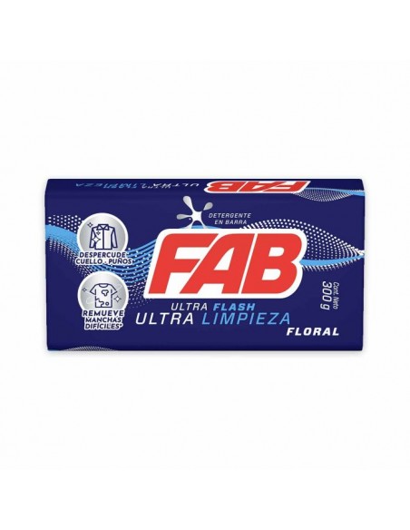 JABON FAB BARRA FLORAL ULTRA BR300GR