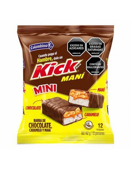 CHOCOLATINA KICK MANI MINI BOLSA 162GR