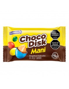 CHOCODISK MANI PAQUETE20GR