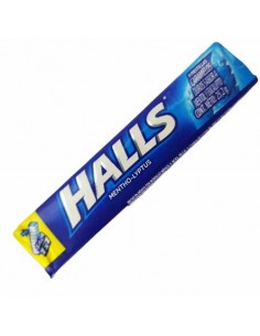 HALLS MENTHOL AZUL BARRA X9 PASTILLAS