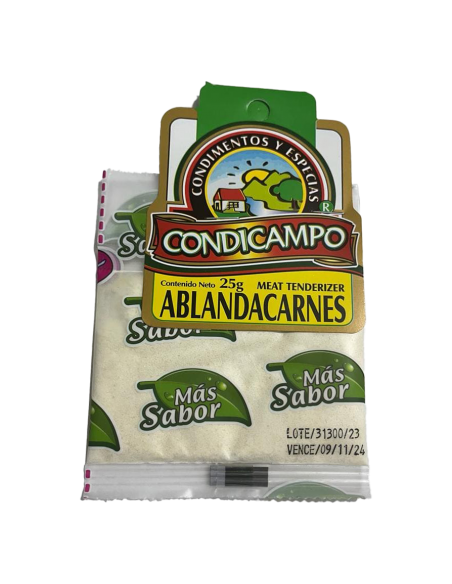ABLANDACARNES CHAPETA CONDICAMPO X 25GRAMOS