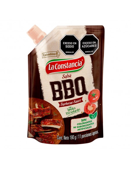 SALSA BBQ CONSTANCIA DOYPACK 190 GRAMOS