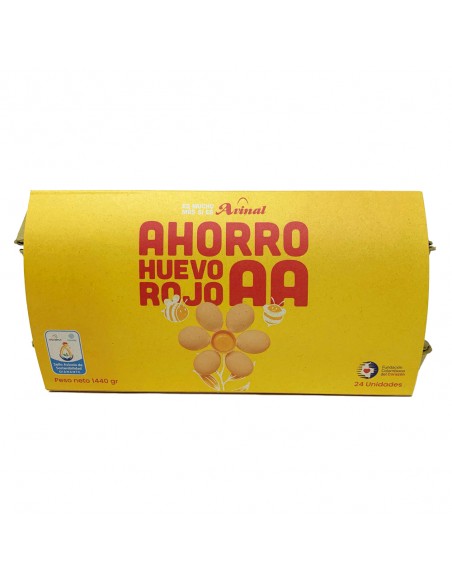 HUEVOS AVINAL ROJOS AA CAJA 24UND