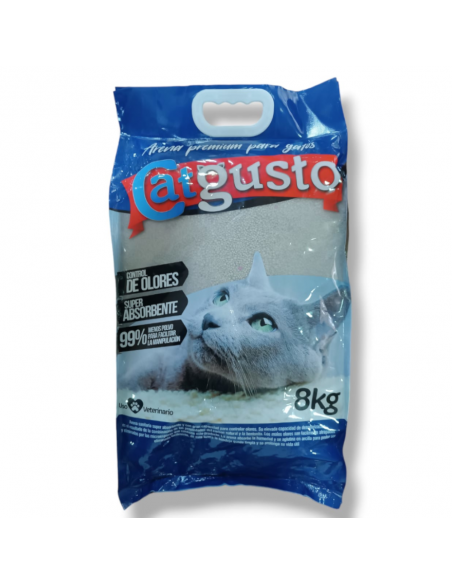ARENA GATOS CAT GUSTO  BOLSA X8 KILO