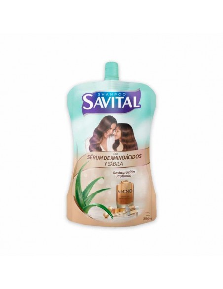 SHAMPO SAVITAL AMINOACIDOS DOYPACK350 MILILITROS