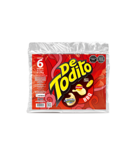DETODITO BBQ PQTON SEXTAx270G CAJA x6 UNIDAD