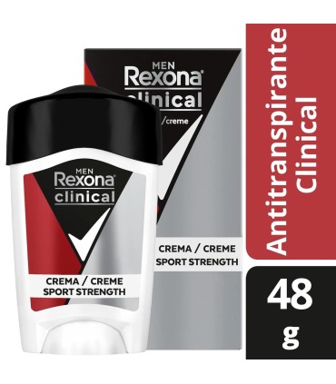 DESODORANTE REXONA CLIN.MEN SP ROJO BR48