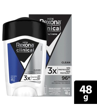 DESODORANTE REXONA CLIN.MEN AZUL BR48 GRAMOS