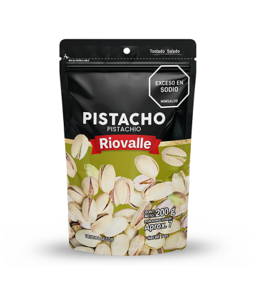 PISTACHOS RIOVALLE  BOLSA 200G