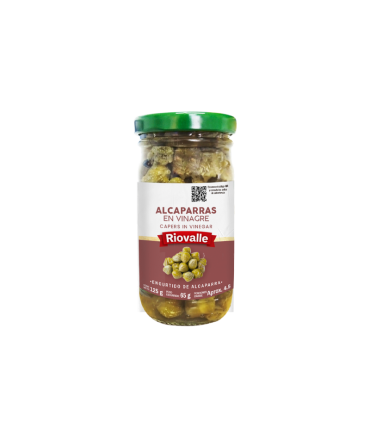 ALCAPARRAS EN VINAGRE RIOVALLE FC125GR