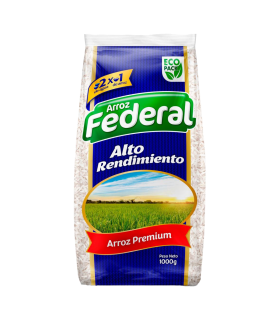 ARROZ FEDERAL PREMIUM  BOLSA  1 KILO