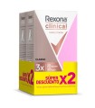 DESODORANTE REXONA CLINICAL CLASSIC MUJER 2u x 48gr