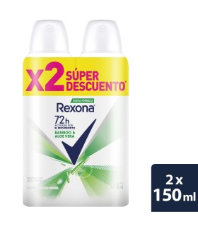 OFERTA DESODORANTE REXONA BAMBO AEROSOL 2Ux90 GRAMOS