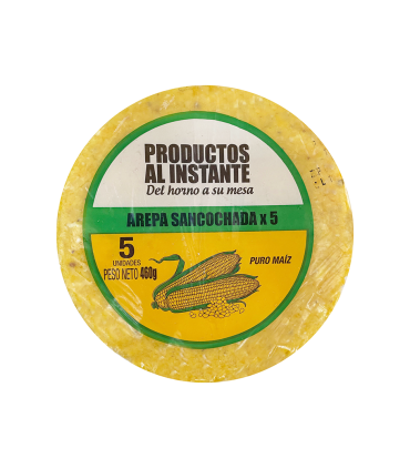 AREPA AL INSTANTE SANCOCHADA  BOLSA 460 GRAMOS
