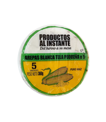 AREPA AL INSTANTE TELA PEQUENA  BOLSA 360 GRAMOS