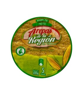 AREPA DE LA REGION MOTE PQ5 UNIDADx400 GRAMOS