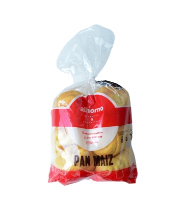 PAN MAIZ AL HORNO BOLSA 400GR