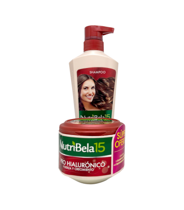 SHAMPO NUTRIBELA PRO HIALURÓNICO+TRATAMIENTO