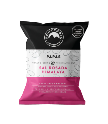 PAPAS MONTEROJO SAL ROSADA BL100GR