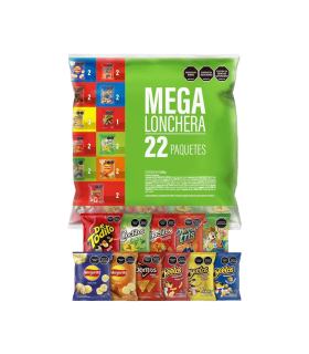 MEGA LONCHERA FRITOLAY STDA PQ22 UNIDADx586G